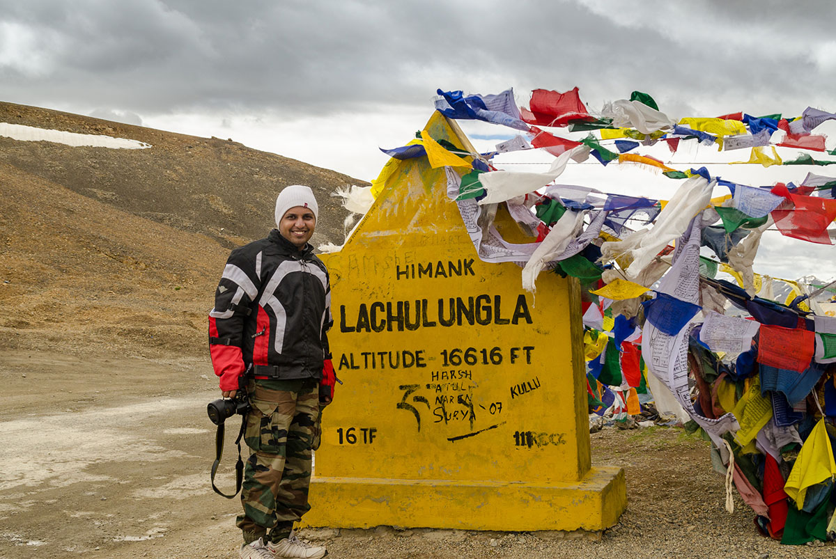 Me - Sumit Gupta in Ladakh, India