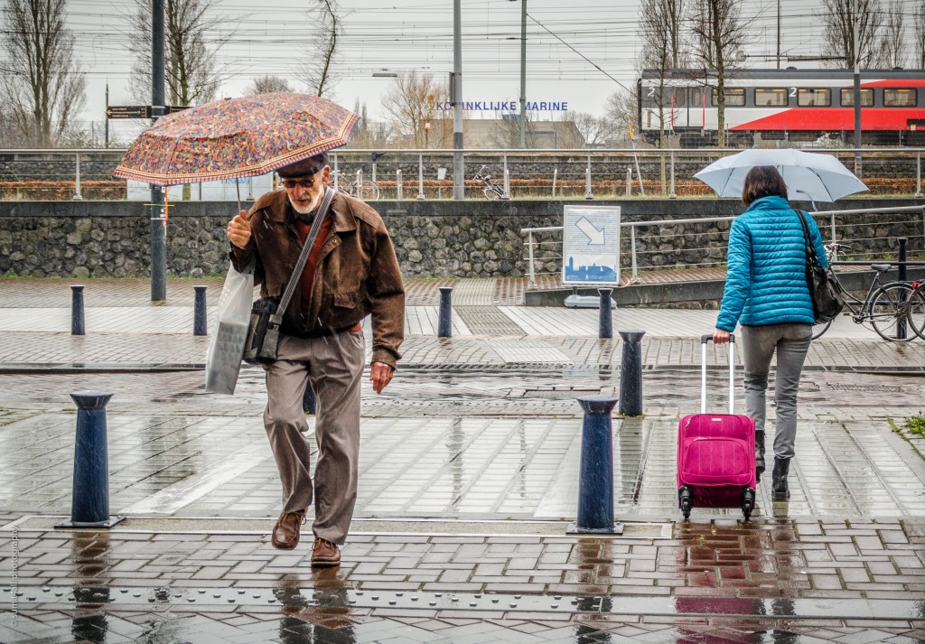 A normal rainy day in Amsterdam