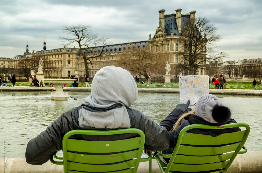 The Jardin de Tuileries