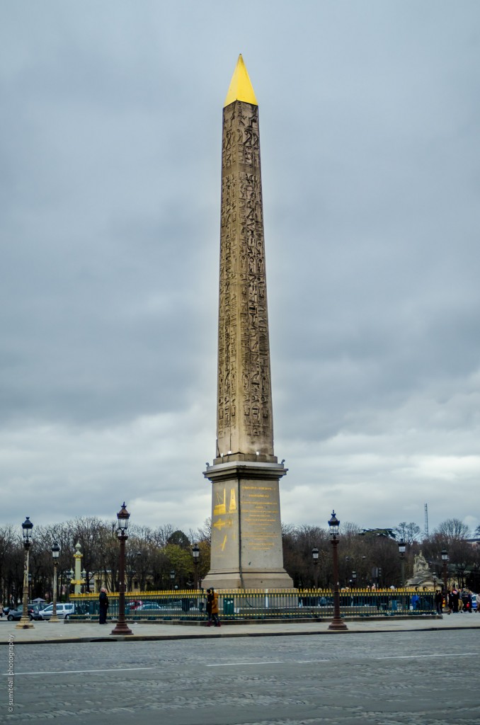 The Obelist at the Place de la Concorde