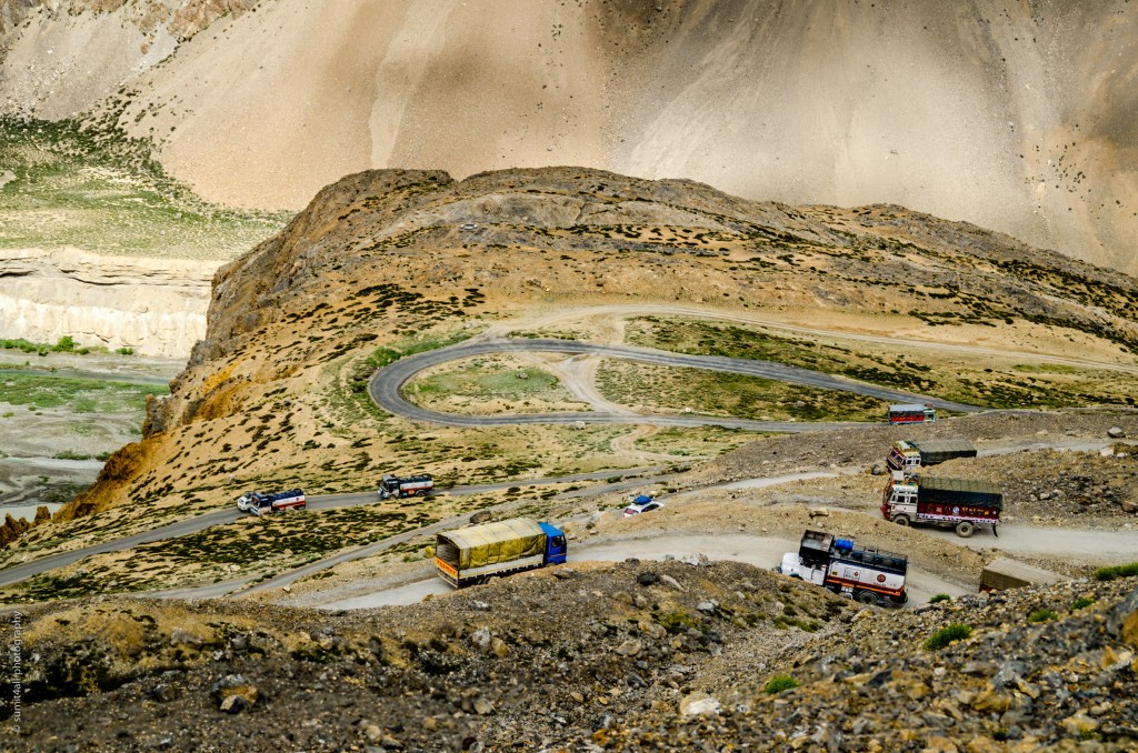 Ladakh is a dry and cold desert