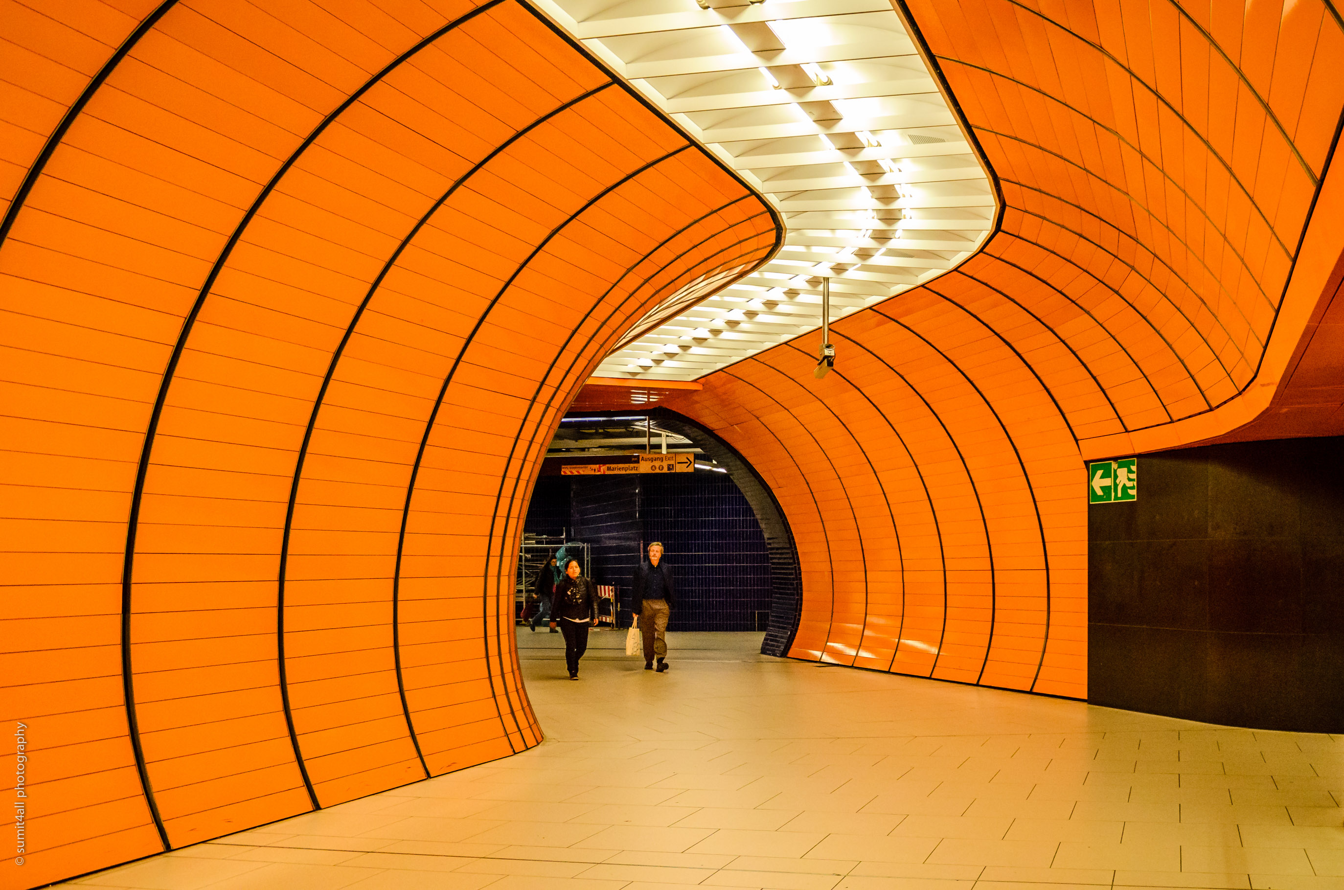 Metro Stations In Munich An Artistic Statement Sumit4all Photography