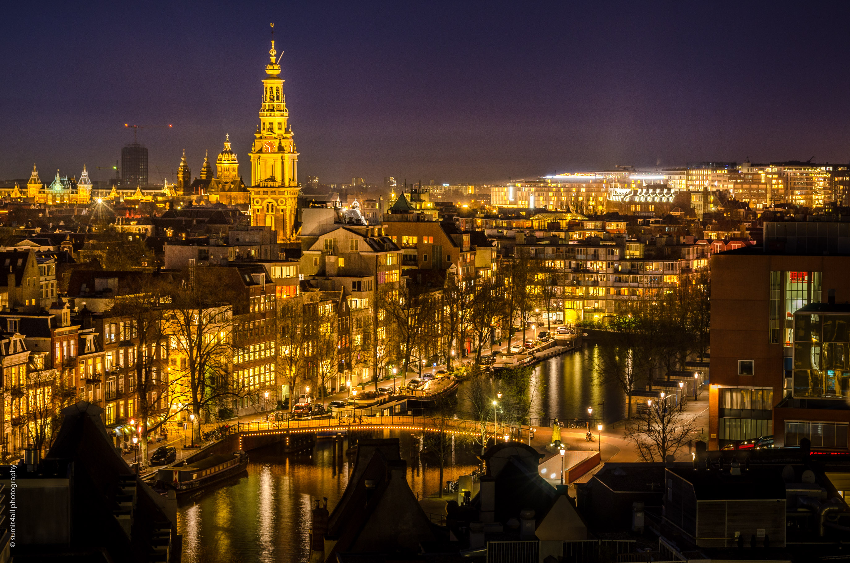 Amsterdam At Night