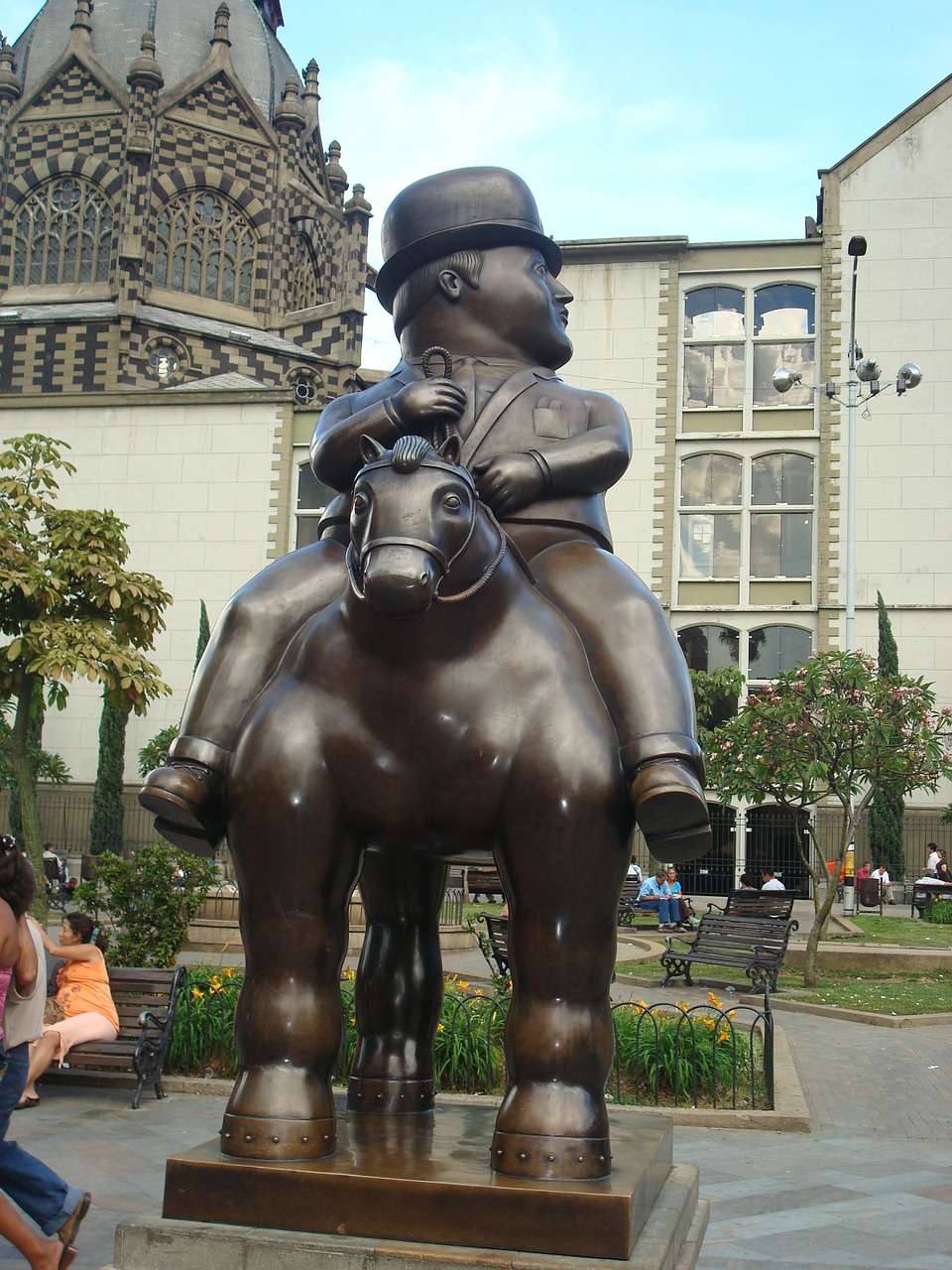 Sculpture in Medellín