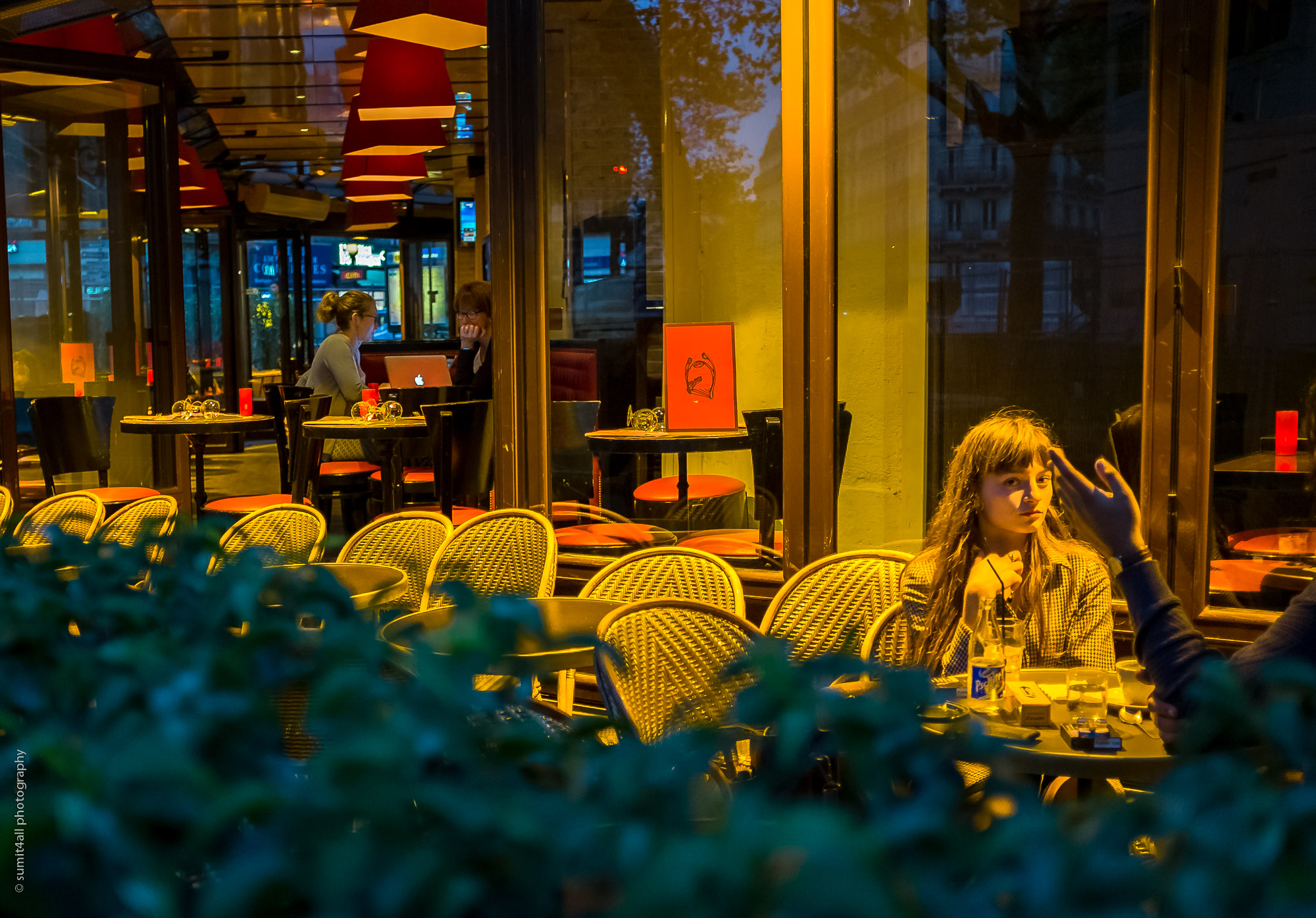 An Evening in a Paris Cafe 