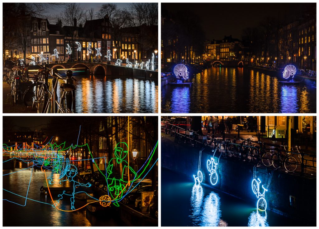 Light Festival in Amsterdam