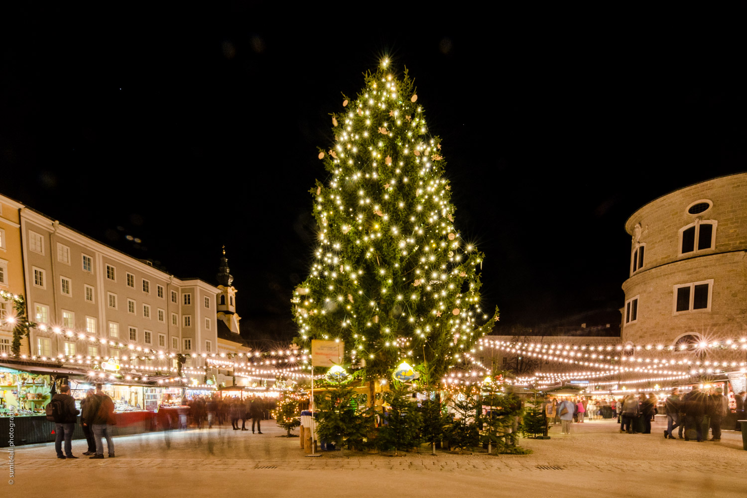 Christmas Market in Salzburg, Austria