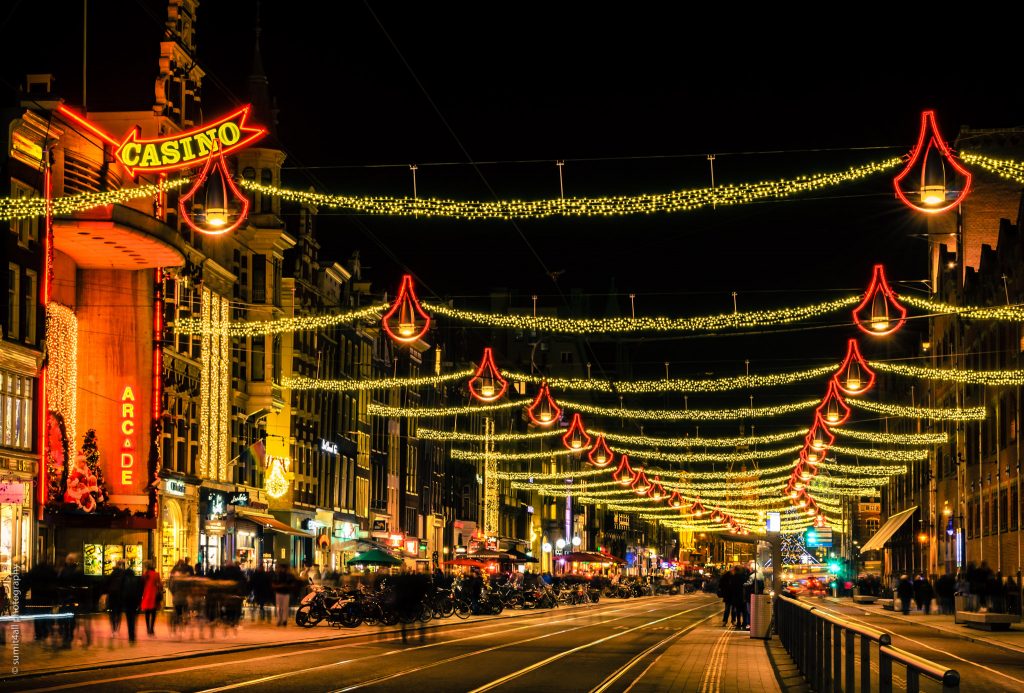 Christmas Decorations in Amsterdam