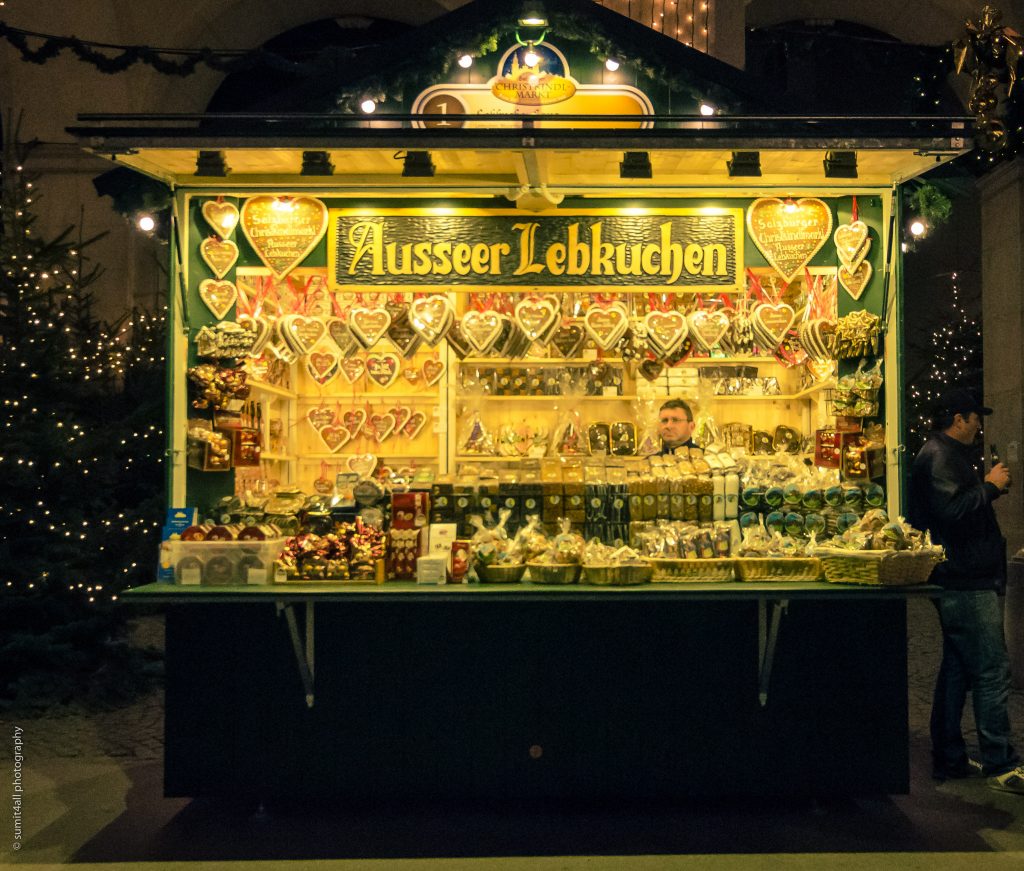 Christmas Market in Salzburg, Austria