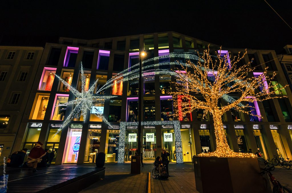 Christmas Decorations in Innsbruck, Austria