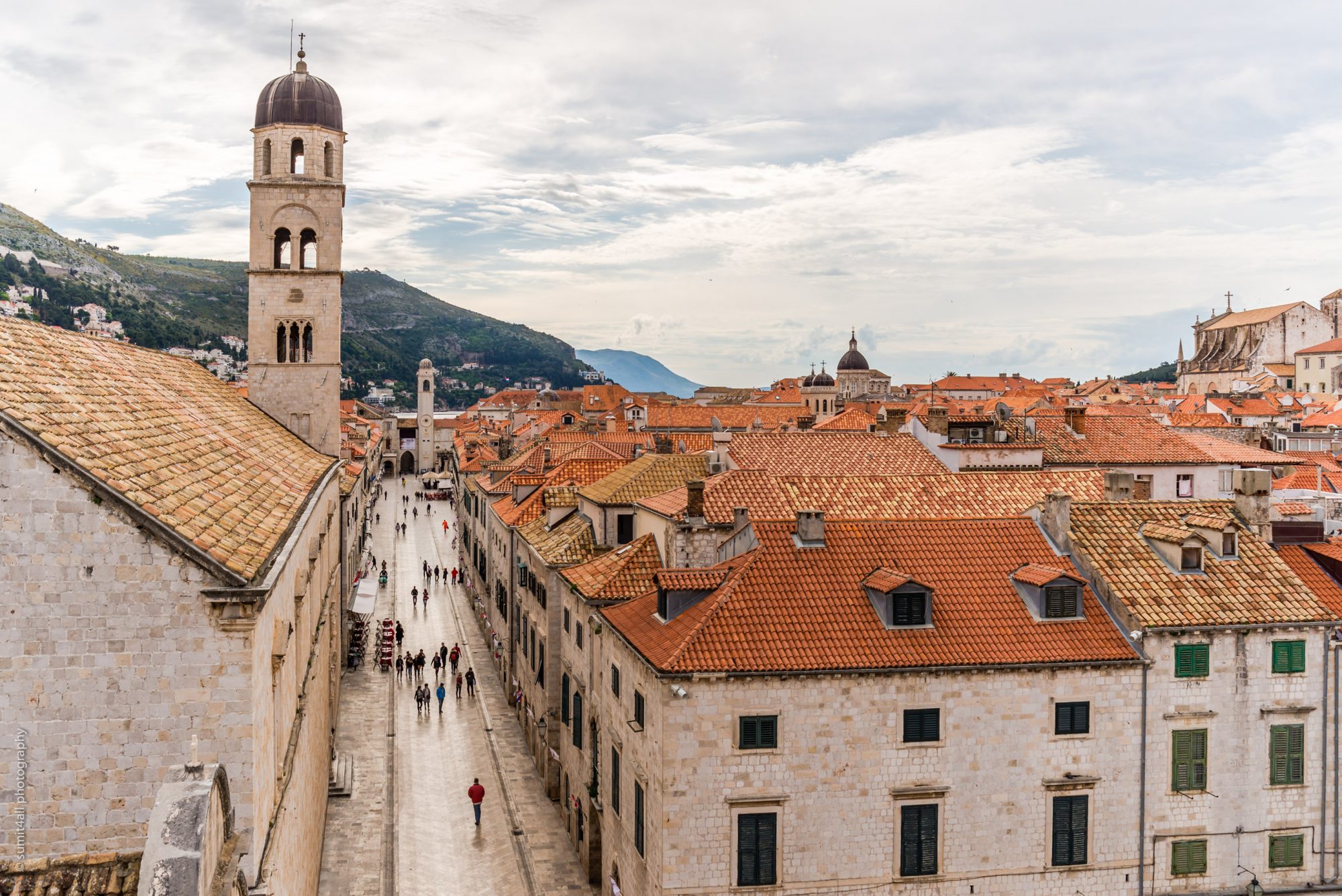 Dubrovnik Old City from the City Walls