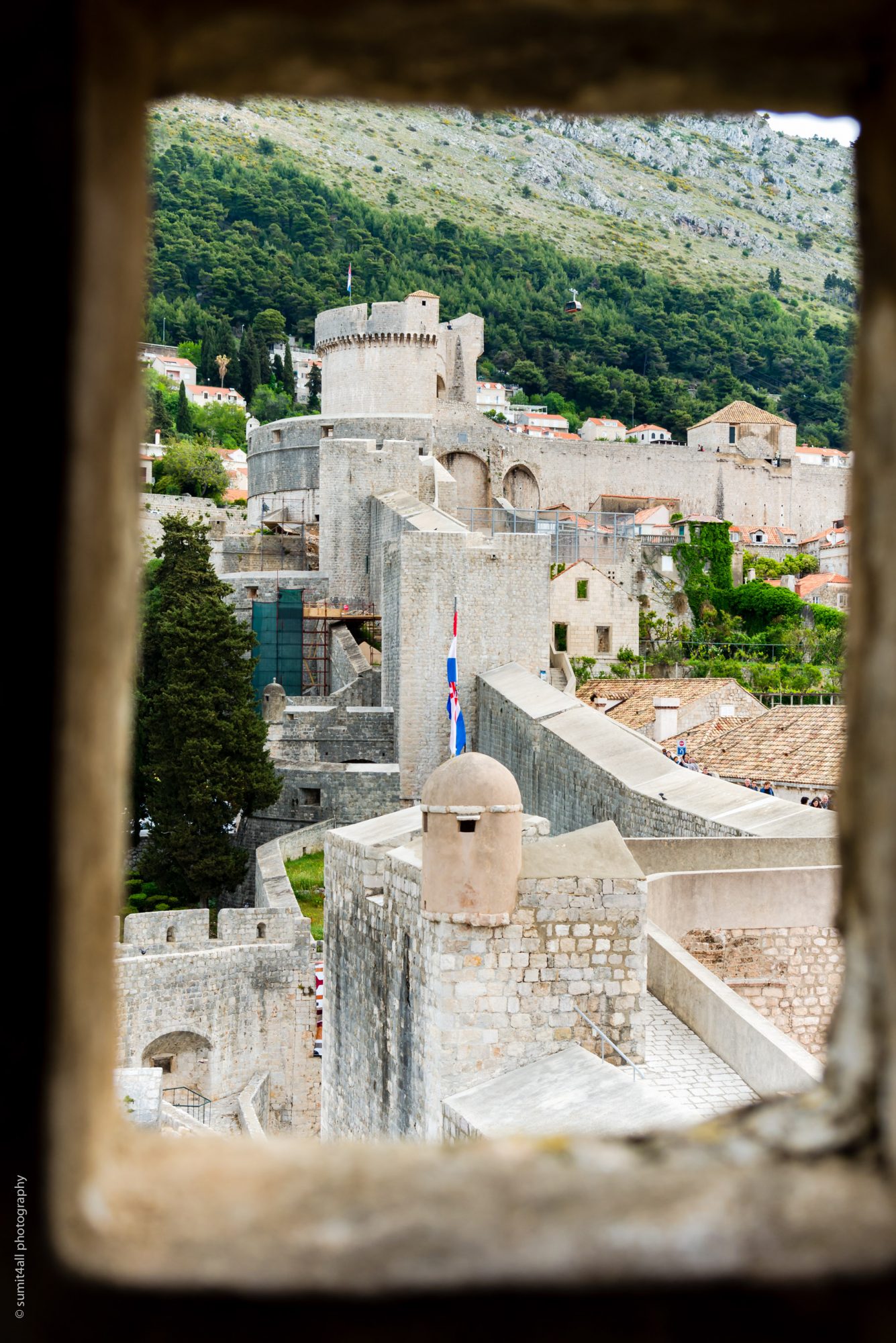 Dubrovnik Old City from the City Walls