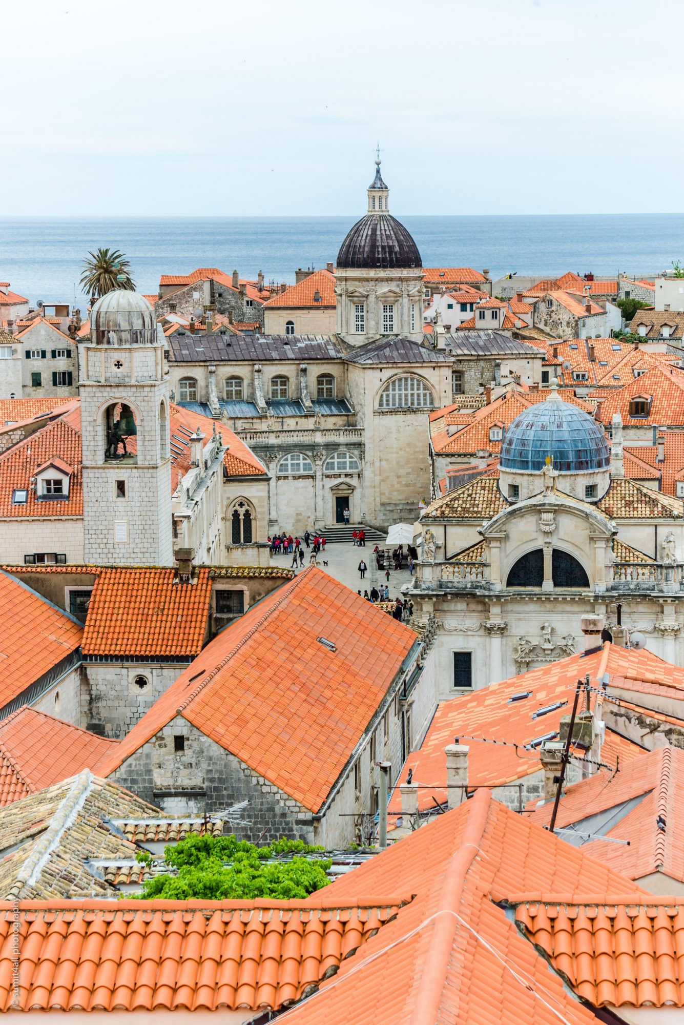 Orange Tiled Rooftops, Dubrovnik, Croatia