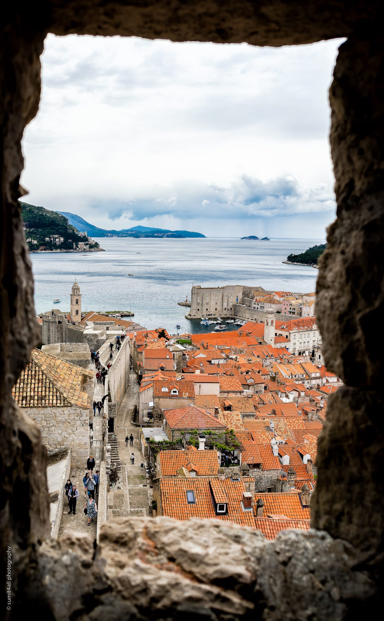 Dubrovnik Old City from the City Walls