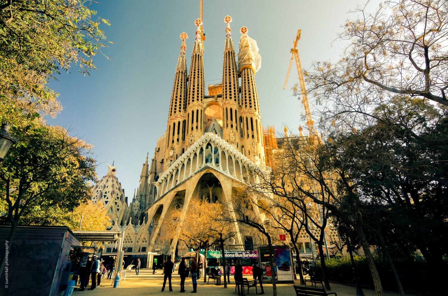Under construction for over 120 years, the Sagrada Familia is one of the most amazing pieces of architecture in the whole world.