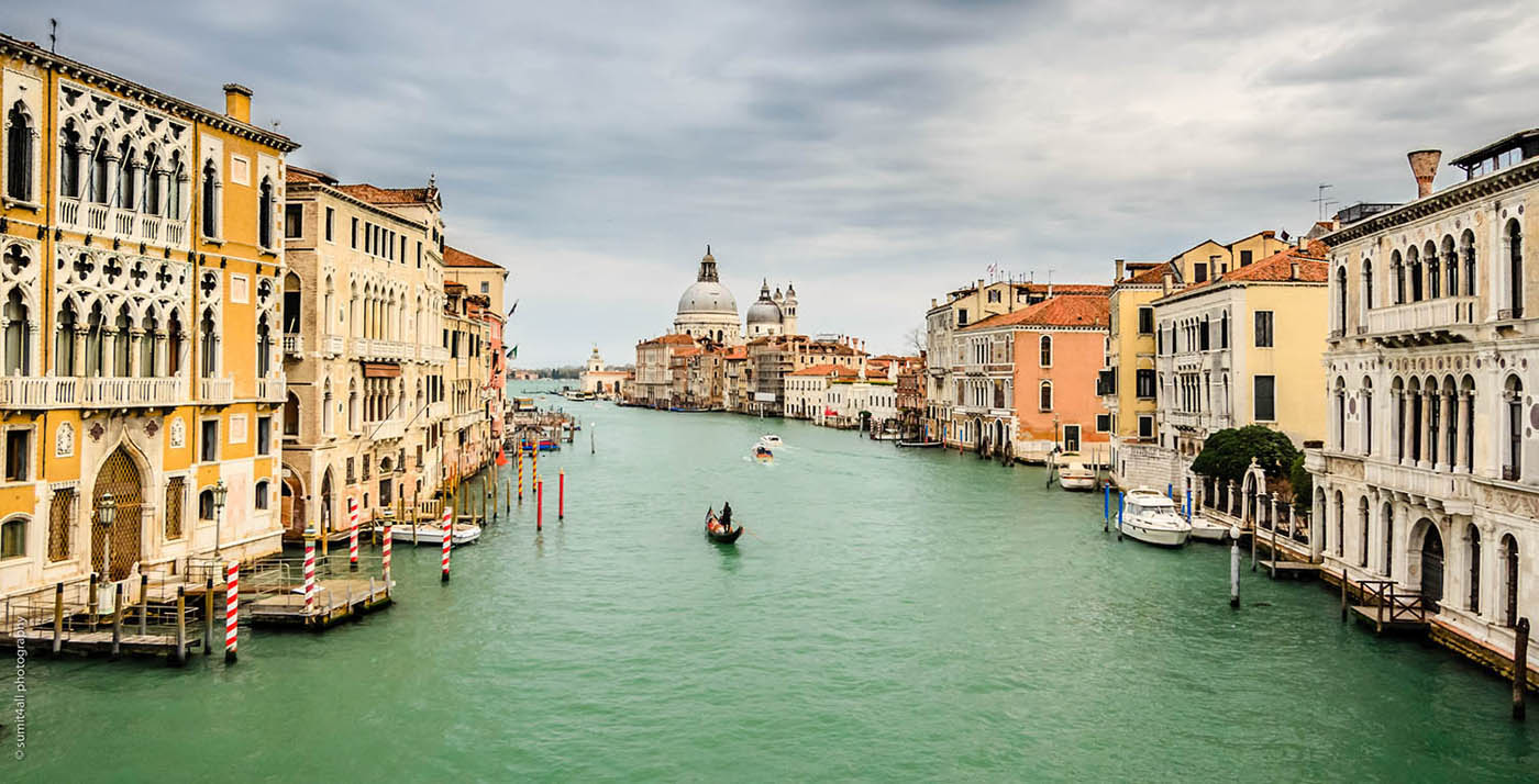 Gondola Ride in Grand Canal, Venice