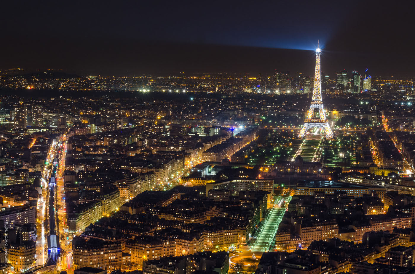 Paris Skyline from Montparnasse Tower