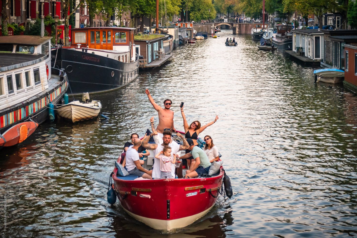 Party Vibes On The Canals In Amsterdam