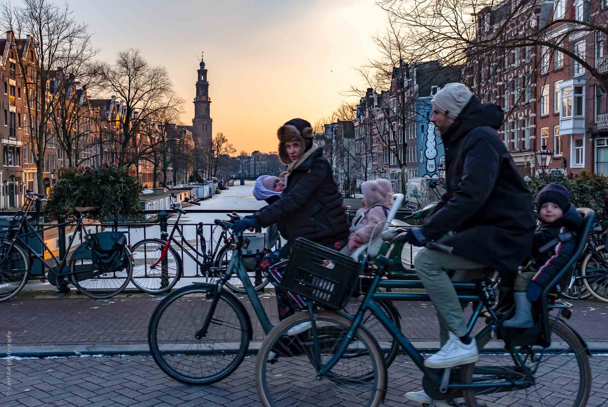 Living the Dutch Way, Even When the Canals are Frozen and Snowed Over