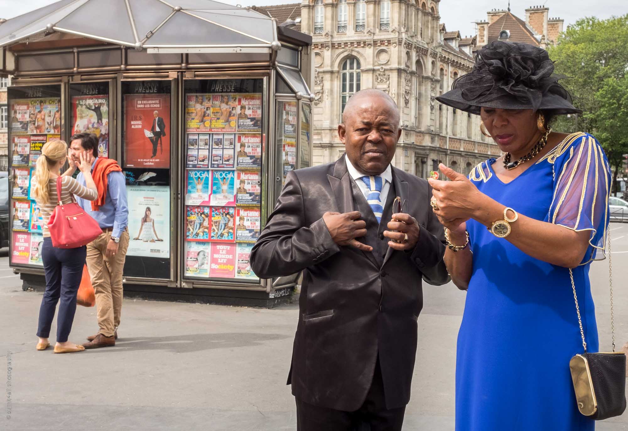 Paris Street Scene