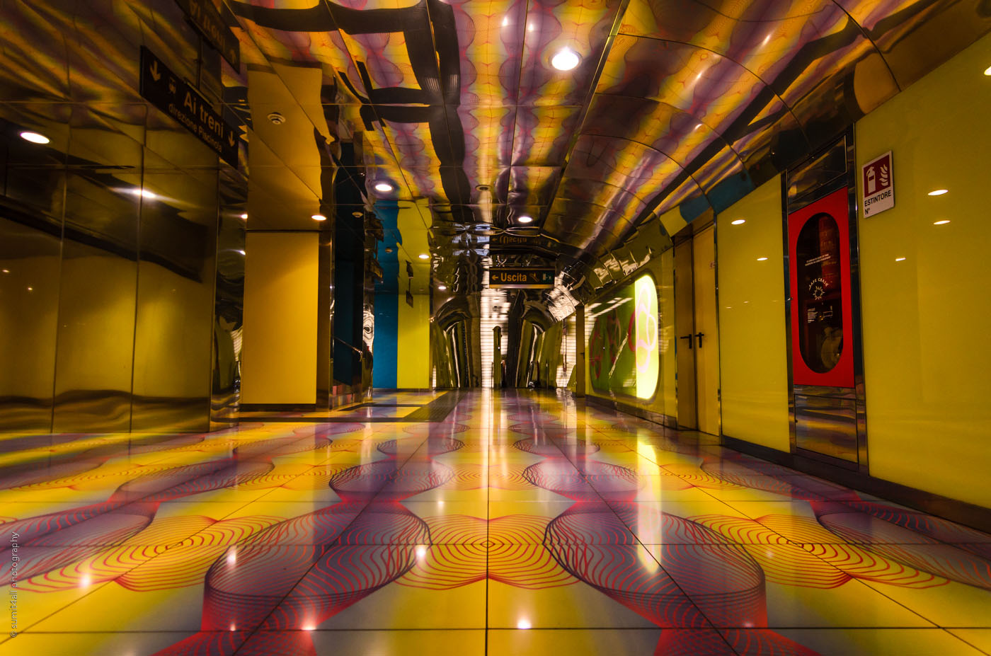 A Shiny Metro Station in Naples