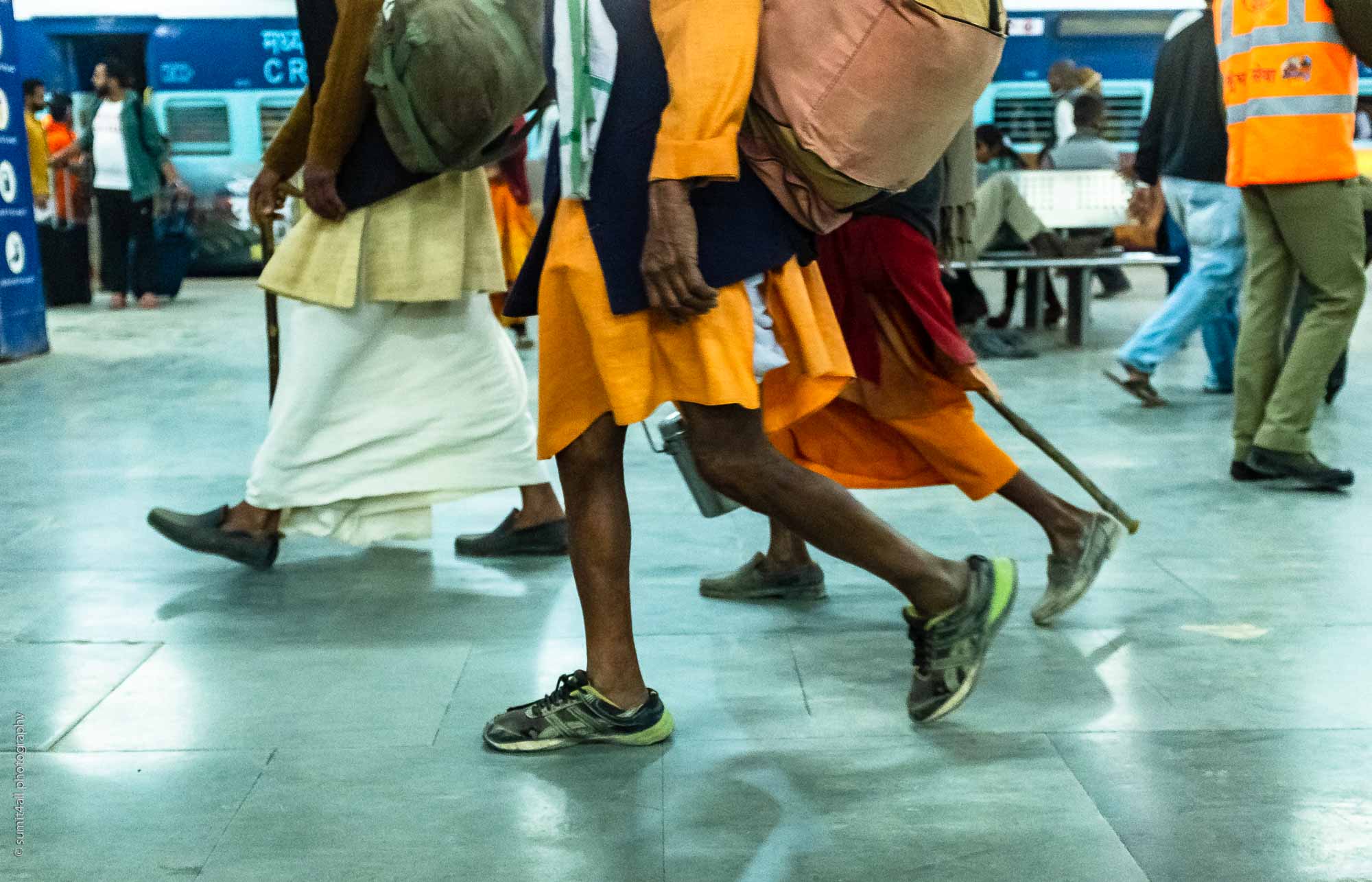 The Feet of Kumbh Mela