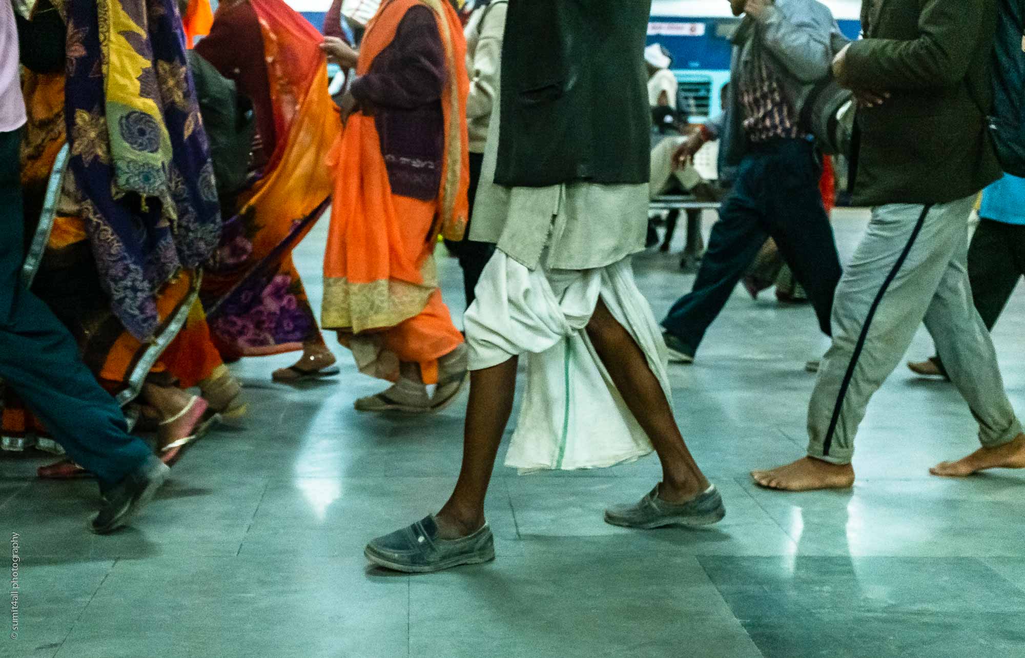 The Feet of Kumbh Mela