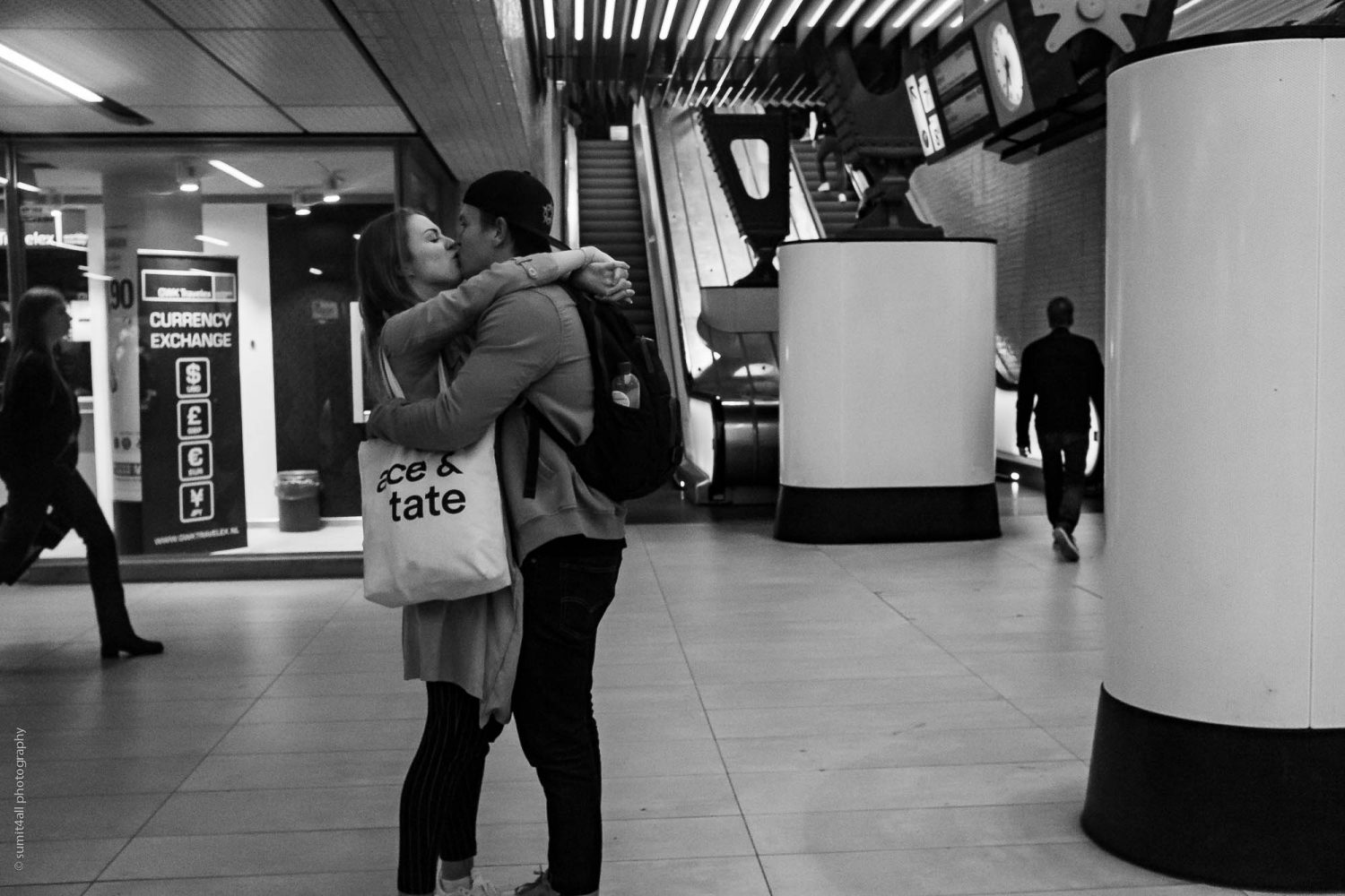 A Quiet Moment In the Amsterdam Centraal Station